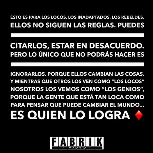 fabrikdiscoteca's tweet photo. El fantástico homenaje a los locos. 
♢ ♢ ♢ Loco Dice ♢ ♢ ♢ http://t.co/xP057LPY0e