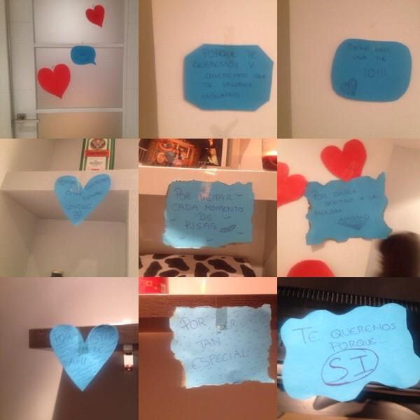 DelCarmen13og's tweet photo. Muchísimas gracias por la sorpresa, no tengo palabras. Os quiero muchísimo. http://t.co/ZBDejBBPDd
