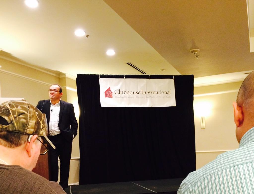 JimstaJC's tweet photo. Creating community: changing the world of mental health #usaclubhouse2014 http://t.co/8ZfIEMVC9v