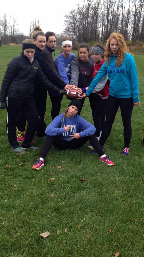 DePauwDG's tweet photo. Proud to be the new @alphaofaxo #RingSing flag football champions along with our #sistersorority @KAO_alpha http://t.co/RkX59ubYSV
