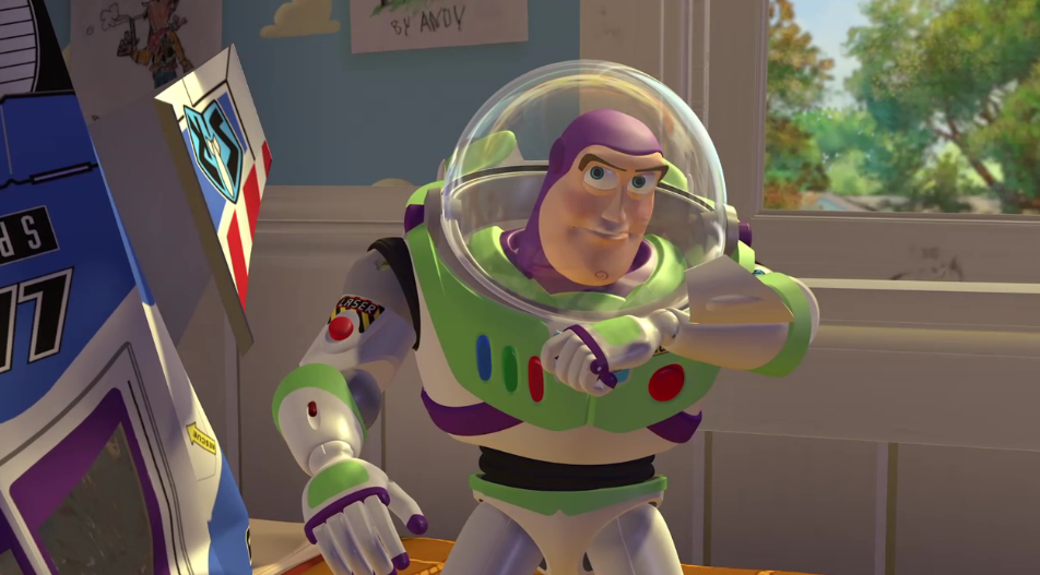 Pixar's tweet image. "I've crash-landed on a strange planet."