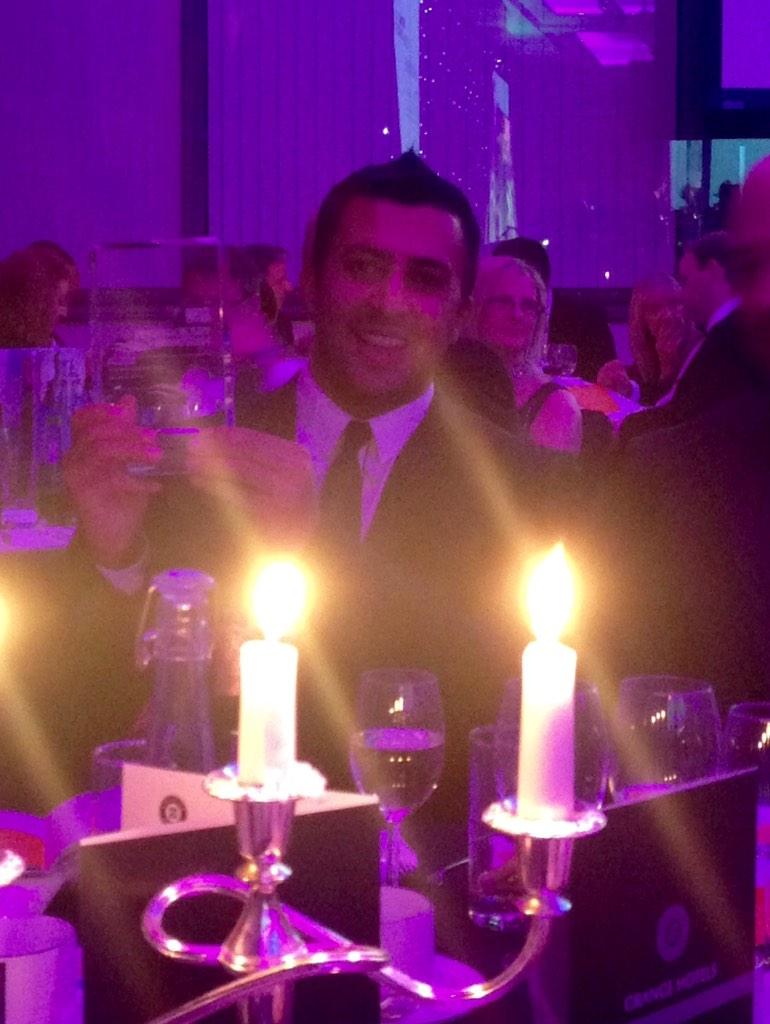 zoehollandmbe's tweet photo. A happy Dez @mmadigitaluk #piawards2014 winner. A shining light in our industry. Drinks are due in Manchester! http://t.co/0O9iFQHJlx
