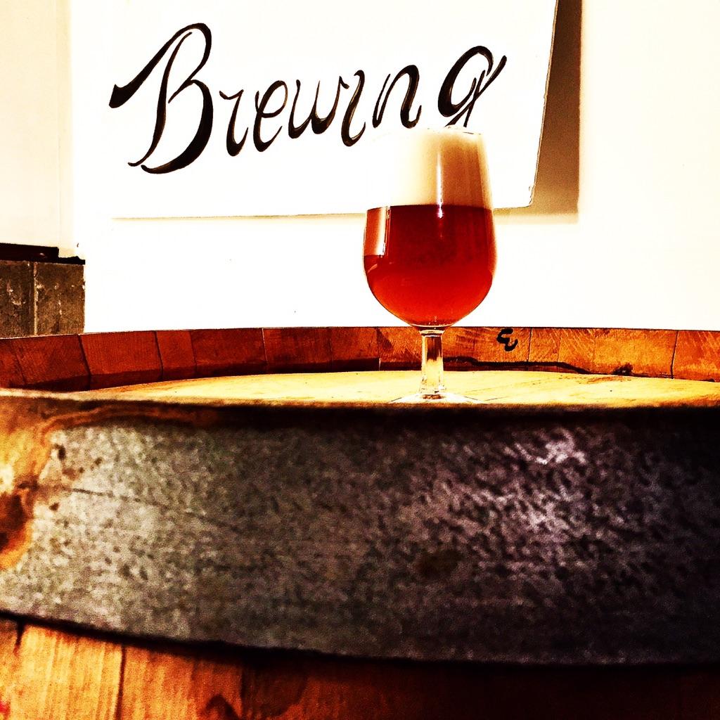 AlleyBrewing's tweet photo. I can't confirm this, but I'd be willing to bet we brewed the 1st IPA w/Centennial and Cascade hops grown in Port Vue http://t.co/BGTrpNLuwH