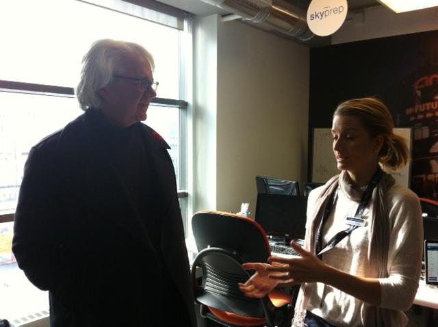 ACPIntl's tweet photo. Big thanks Kirstyn DeVries, Val Fox &amp; Olivier at Wondereur for the custom welcome and tour - global collaboration! http://t.co/asp2BlD9PZ
