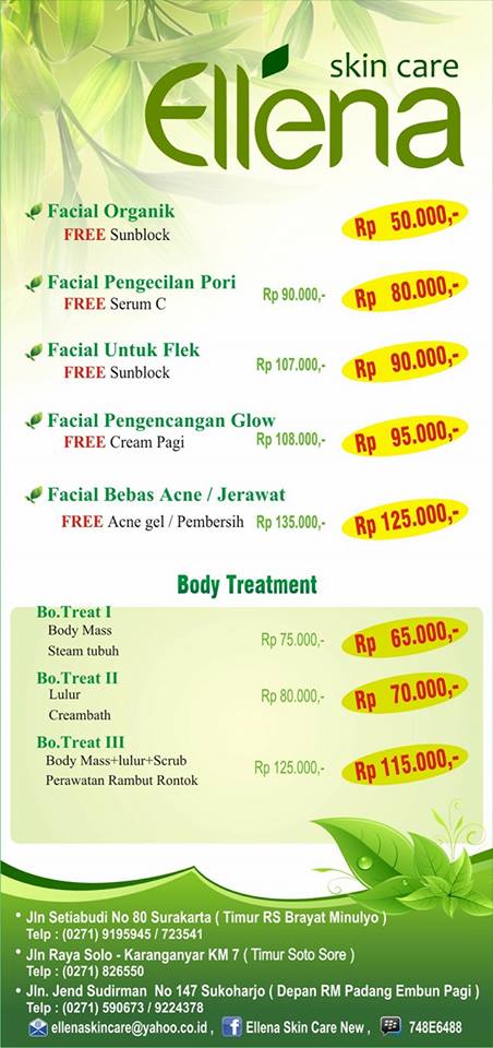 Elena Skin Care Wedding Tips And Inspiration Ellena Skin Care On Twitter Promo Masih Diperpanjang Kunjungi