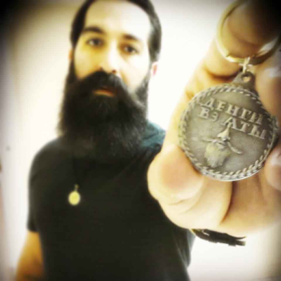 IBBeardArmor's tweet photo. Just got my @BeardToken thanks to @RateMyBeard #ratemybeard #beardtoken #badassbeard #epicbeard http://t.co/KxgTqUnHuT