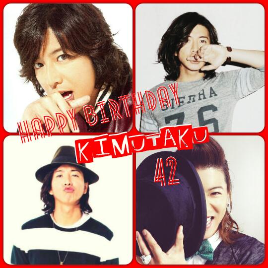               !!
Happy Birthday, Kimura Takuya!
o(   )o 