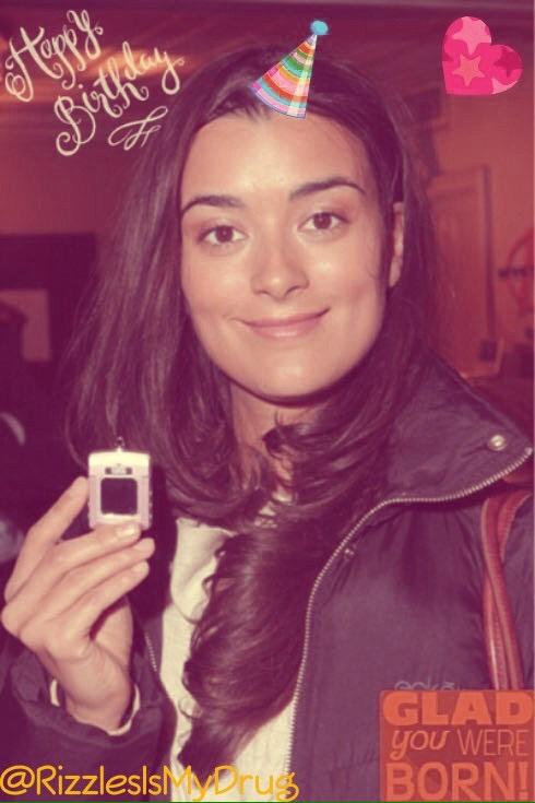 Im a bit late as its 1:45am and 13th over here now, but happy birthday to my ninja princess Cote de Pablo        