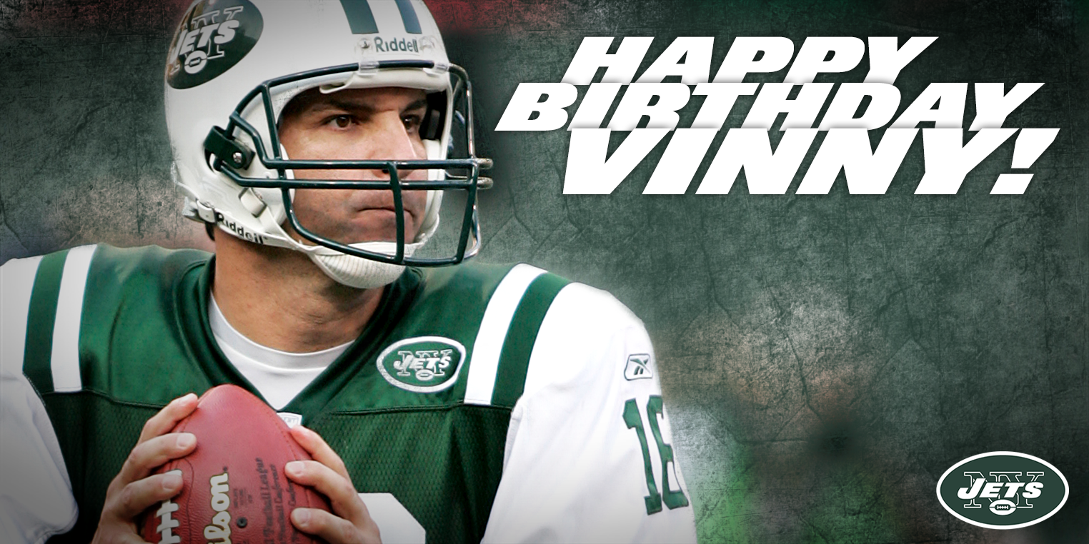 Join us in wishing former QB Vinny Testaverde a happy birthday! 