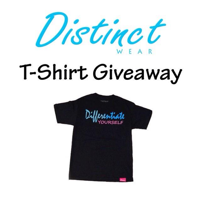 DistinctWearCo's tweet photo. We expanded our first giveaway to Twitter. Retweet for a chance to win any size of the "Differentiate Yourself" Tee! http://t.co/UOcxQraQdl