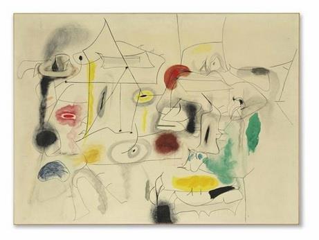 MoonStar_fa's tweet photo. #AuctionsLive Christie's P-W &amp; Contemp Art sales
Arshile Gorky's 'Child’s Companions' realizes $8,901,000 a #worl... http://t.co/eEUkpFsmX4