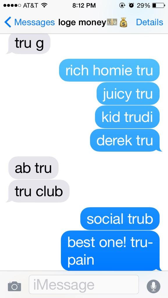 nickthetrillest's tweet image. what we do in our free time! #truchainz