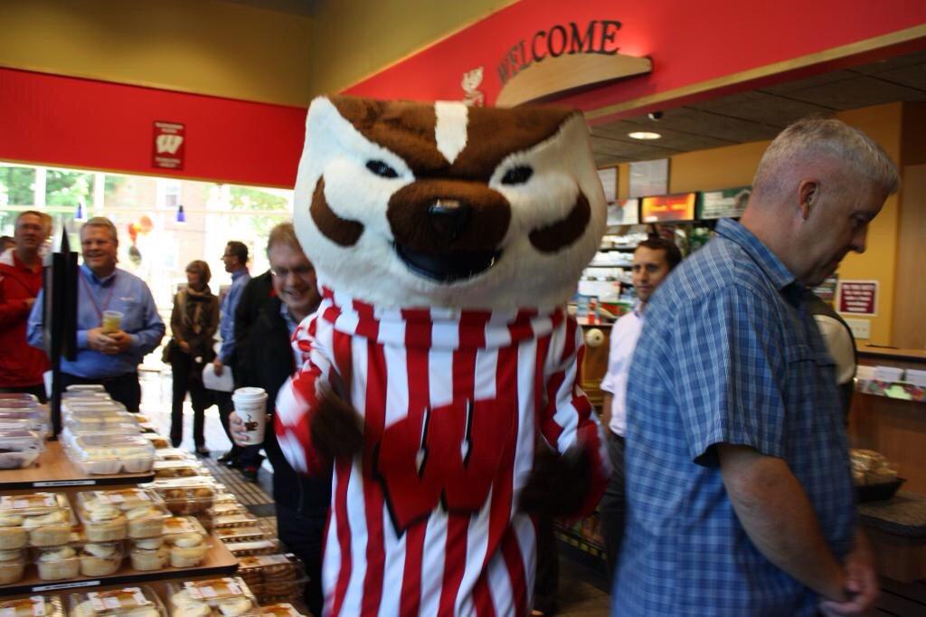 KwikTrip's tweet photo. Badger Fans! We've got 2 tickets to the game on 11/15! RT &amp; follow for a chance to win! #Bucky

Winners chosen 11/13. http://t.co/4OYcFNX8Od