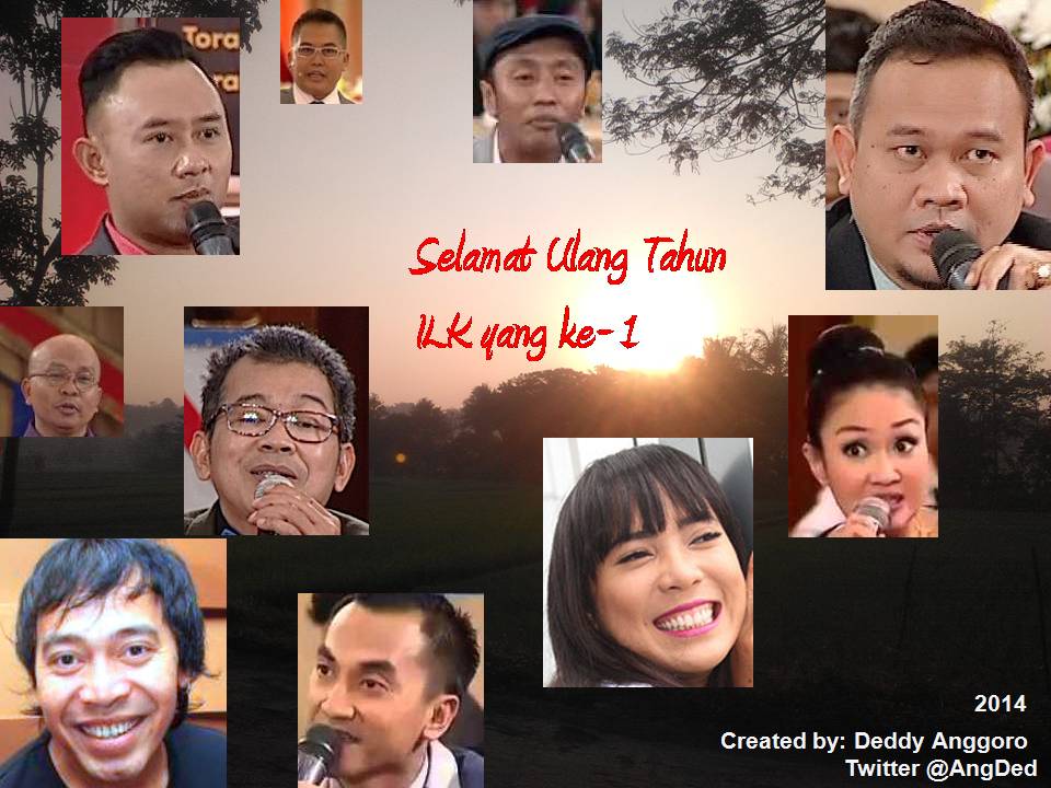 AngDed's tweet photo. @LawakKlubTrans7 Selamat Ulang Tahun ILK yang ke-1 http://t.co/00vcq8kCR8