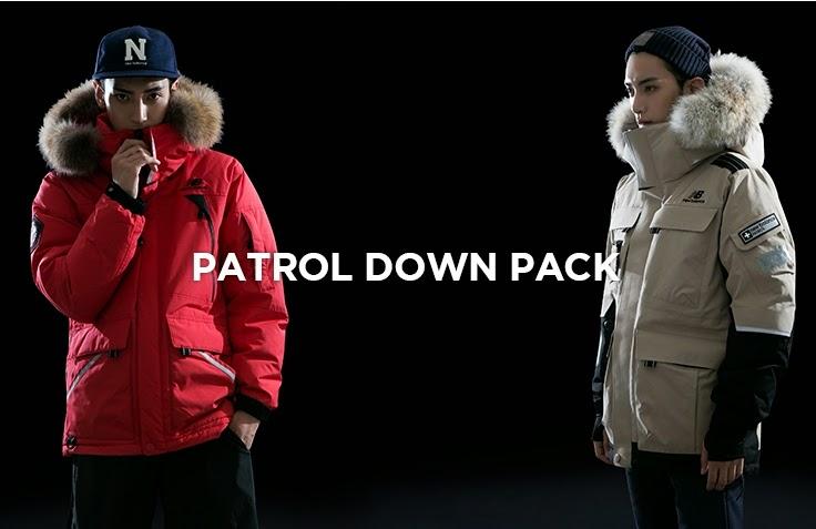 new balance patrol down jacket