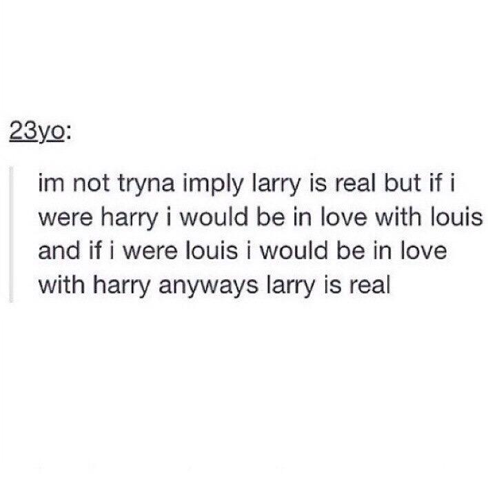 leeedayeon's tweet image. #LarryIsRealGetOverIt #StopToControlLarry