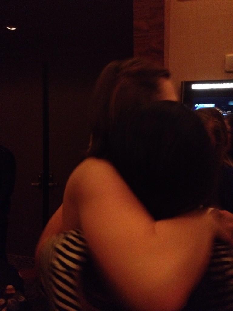 sytycdddd's tweet photo. Progression of me hugging/meeting val ☺️☺️ http://t.co/9KZKSYt5oQ