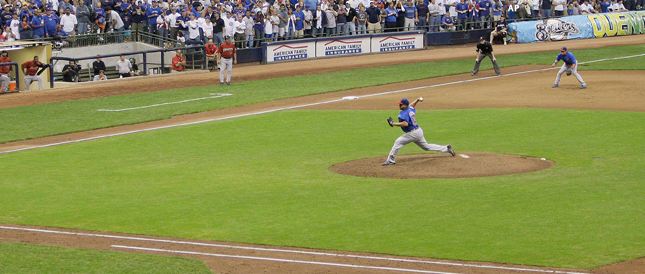 CHSN__'s tweet photo. Carlos Zambrano takes the hill in the 9th, three outs away from a no-hitter. Get to CSN now for the finish! #CSN10 http://t.co/1hb5JlQ201