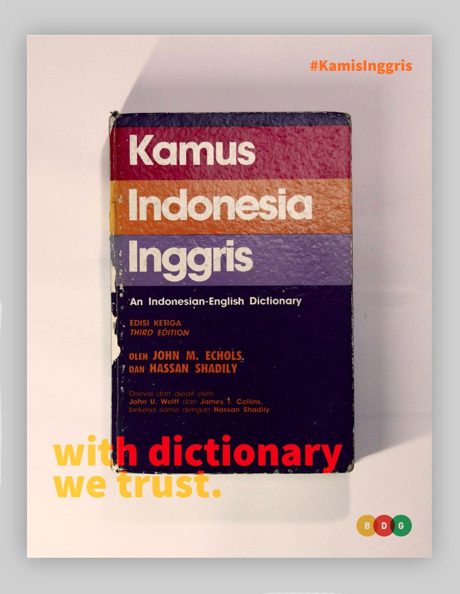 designforBDG's tweet photo. Good morning Bandung, dont't forget this is Thursday. It's #KamisInggris | @ridwankamil @relawan_bdg | #design4BDG http://t.co/12QAiyX6Tb
