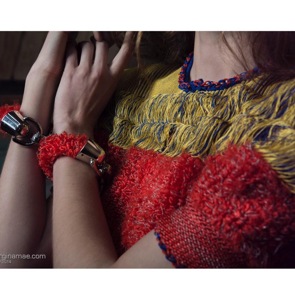 Georgina_Mae_'s tweet photo. Preparing to #show #georginamae #knitwear with @UKHKA @twistedthread in #harrogate next week - #model by #daisybevan http://t.co/jbGxgTFE2x