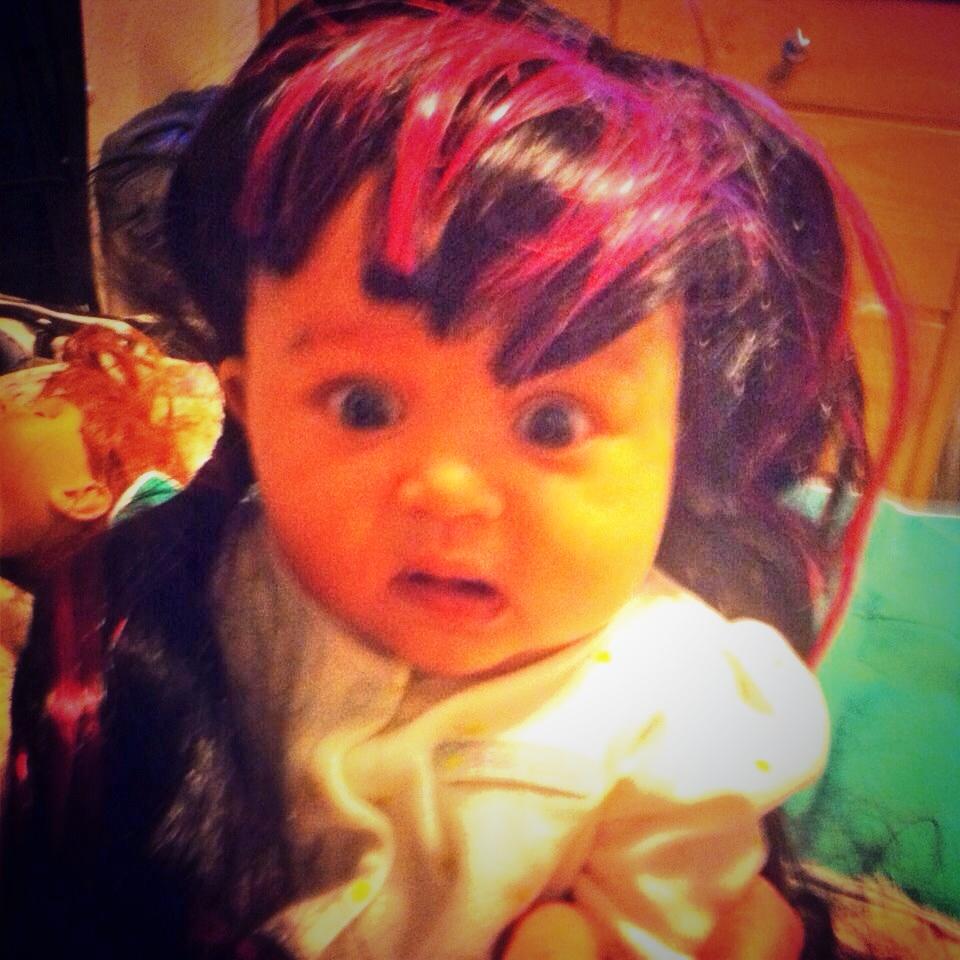 PodsideCreative's tweet photo. "What do u mean you haven't listened to @MeatheadandDesi ?" #uglybaby #starwars #vegas #podcast #iTunes #wtf #funny http://t.co/AAMgDjrYlq