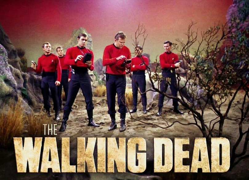clonepod's tweet photo. LOL Who remembers this??? #trekkie4life #WalkingDead #clonepod #scifihumor http://t.co/AMOIWMctwV