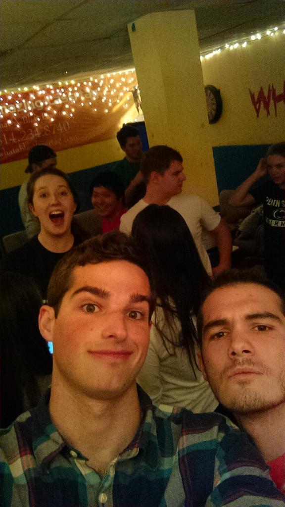BRuddzz's tweet photo. @PSU_ClubSwim does laser tag! #teamDangerZone http://t.co/8hWtqxLsJf