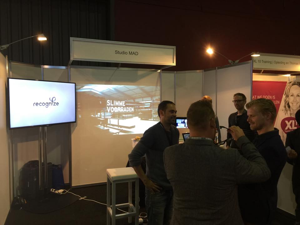 recognizebv's tweet photo. Visit us today @bmtwente #BMTwente at the @Studio_MAD and RECOGNIZE stand and try the Google Glass and Epson Moverio! http://t.co/lLGn1SSF09