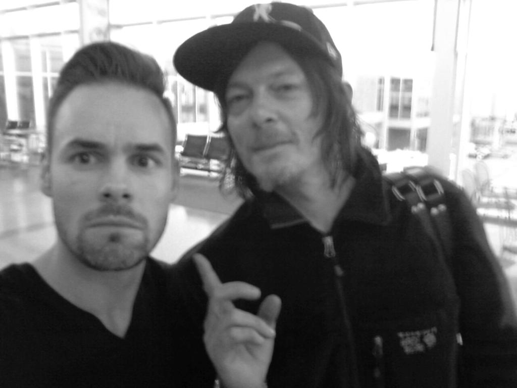 DannyBeauclerc's tweet photo. Danny and Norman photo-op in Atlanta :)
#NormanReedus #TheWalkingDead #whencelebsarecool #myfriendsallhatemeknow http://t.co/pG0f2gfWoD