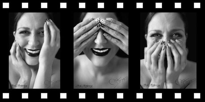 Photo Booth Fun!!. Self portrait. #selfportrait #b&amp;w #girl #smile #lips #selfie  #portraiture #nikon_photography #