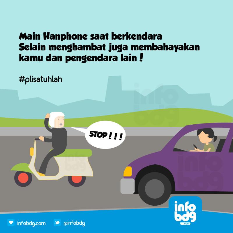 Duh euy.. smsan atawa teteleponan teh tong sabari nyetir atuh ih.. picilakaeun :( #plisatuhlah