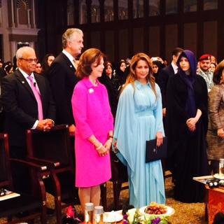 GCForum's tweet photo. Royal opening ceremony #GCFMENA 
@lordhastings @Kungahuset http://t.co/lCvqHsCRQa