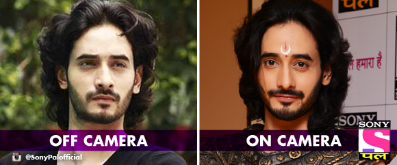 SonyPalTV's tweet image. #OnCameraOffCamera: Siddharth Arora a.k.a Raja Bhoj ke dono avatar mein se aapko kaunsa roop accha laga?