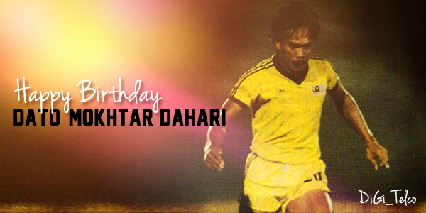 Happy birthday to local legend the late Dato Mokhtar Dahari!  