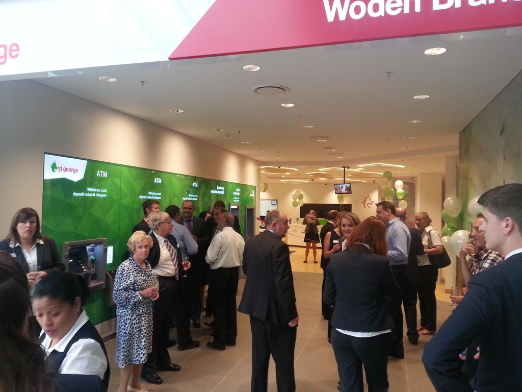 nullivann's tweet photo. Woden grand opening Wow'ing our customers!!! @GreenDragonFell @SalDeNatris @DragonMattACT #wow http://t.co/bPXJw7XarN