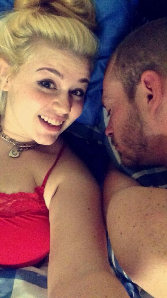 iSarahMarie's tweet photo. I'm that creepy fiancée who takes pictures when he's sleeping. #ohwell #foreverandalways #truelove #iloveyoukevin http://t.co/clsaMCTMCn