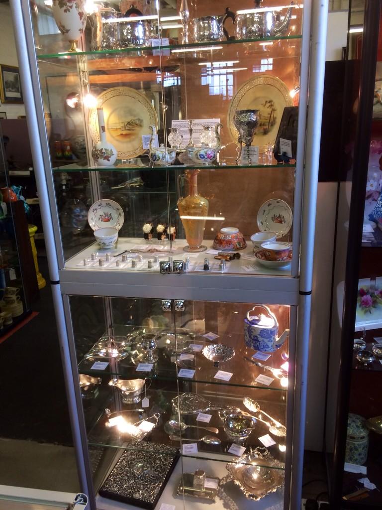 PenroseAntiques's tweet photo. Lots of #Silver #Porcelain #Glass #writing, #workboxes &amp; #vintage watches @antiquesfairs #Harrogate #Antiques Fair http://t.co/oJthOLjnJu
