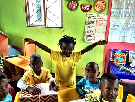 SantaShoebox's tweet photo. "This little boy opened his arms this wide when I came towards him with his box." - Camille, CPT Central #SSB2014 http://t.co/5ct7jcUZNk