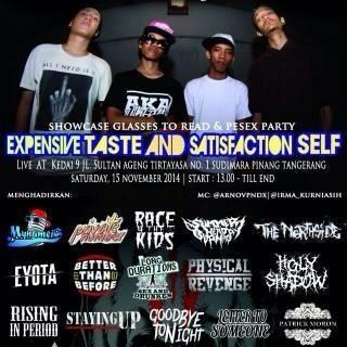 Jangn lupa merapat ya tanggal 15 november 2014 di kedai kncirn,kita bakal perform pukul 21.00 ,keep support guys \DC/