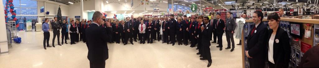Michaels opening speech <a href="/RotherhamExtra/">Tesco Rotherham</a> #heartofrotherham