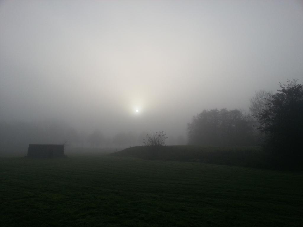 #FortbijVechten #Bunnik in de mist. Spannend in ieder jaargetijde! Nog spannender v.a. 2015 met het #Waterliniemuseum