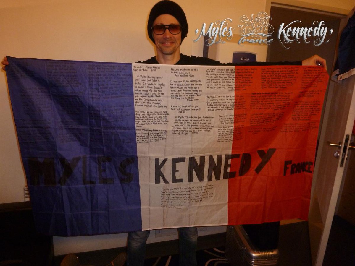 Myles Kennedy France tweet media