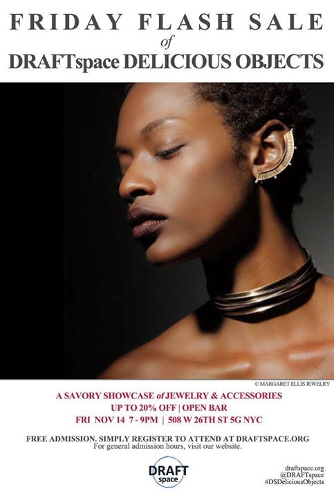 DRAFTspace's tweet photo. Discover unique accessories and jewelry at DRAFTspace DELICIOUS OBJECTS Flash Sale this Friday! #DSDeliciousObjects http://t.co/cx8wTLeTiG