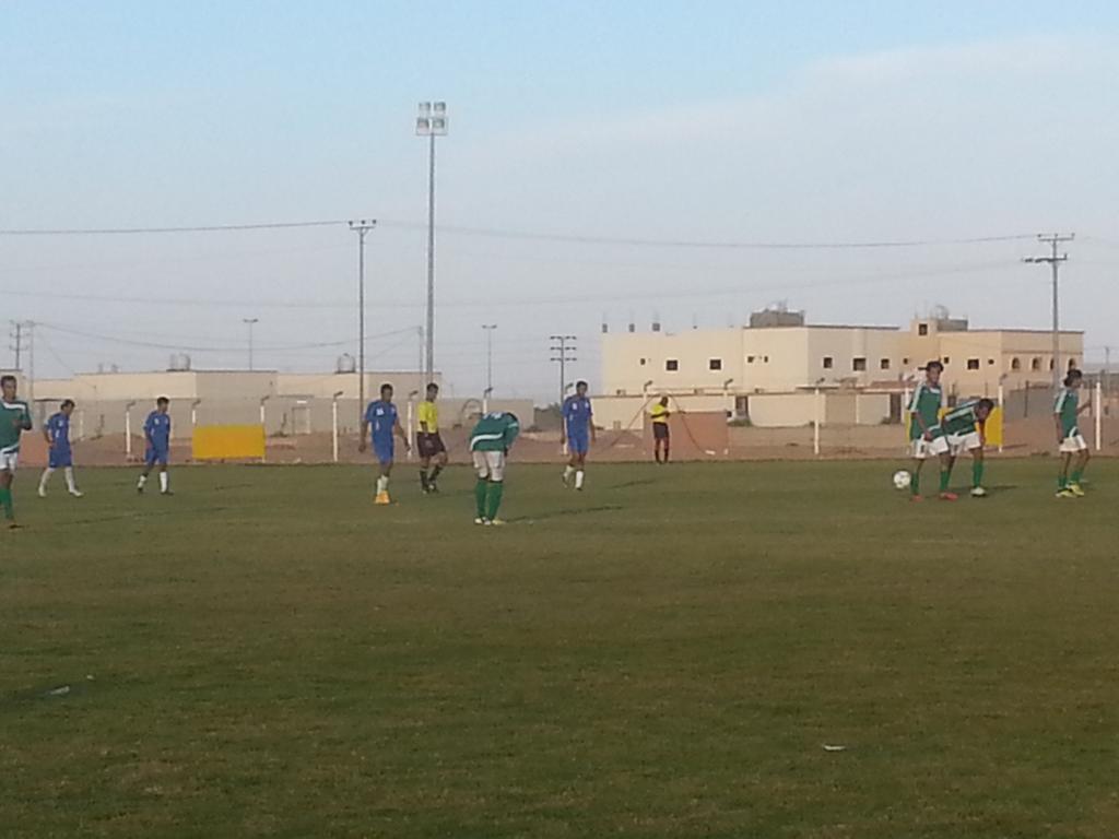 مع مطلع الشوط الثاني تيماء يتعادل مع الخالدي ٢- ٢ 
عن طريق اللاعب سامي العنزي