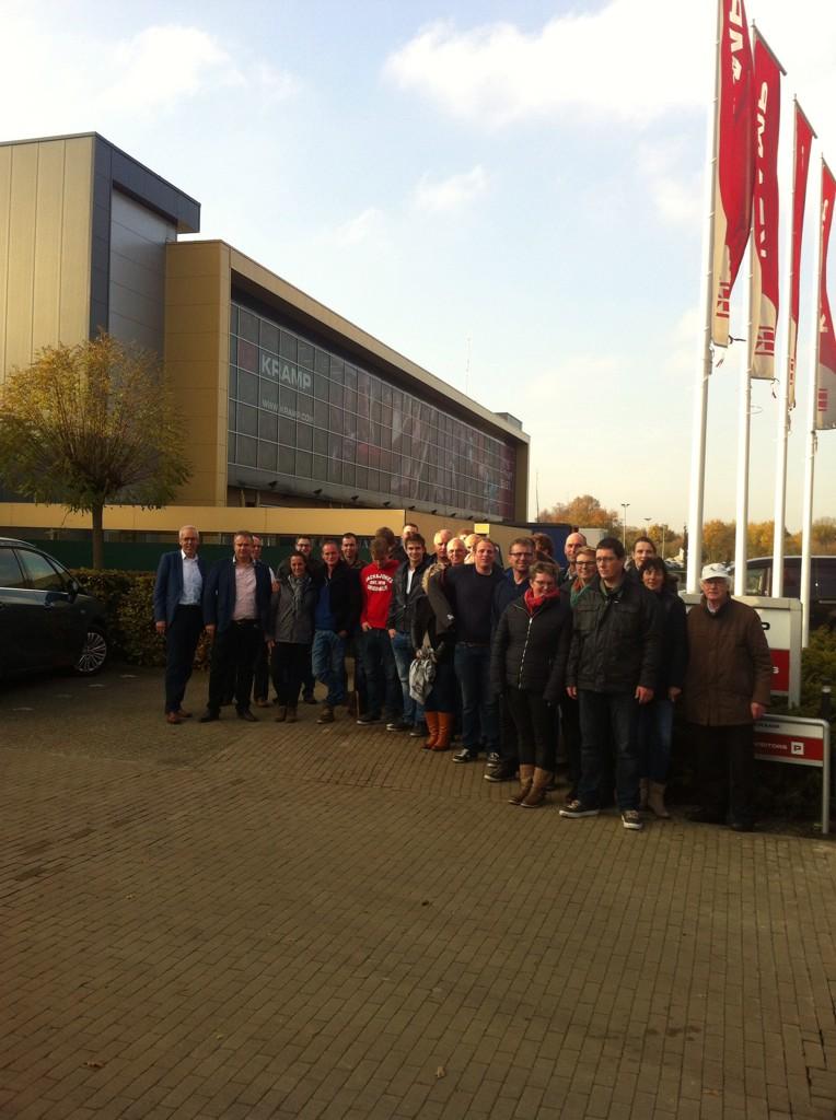 Op bezoek bij kramp zeer mooie dag gehad met VVB Echten eo