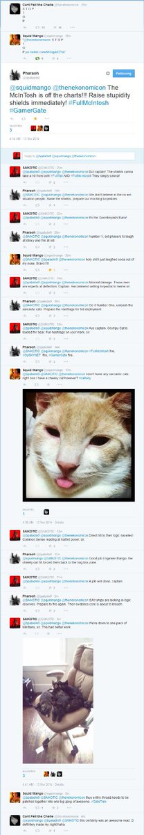 SAIKOTIC's tweet photo. @thenekonomicon @squidmango @bpaladin9 #GamerGate #GateTrek Ok better version of the silliness. http://t.co/HhghjEa7Al
