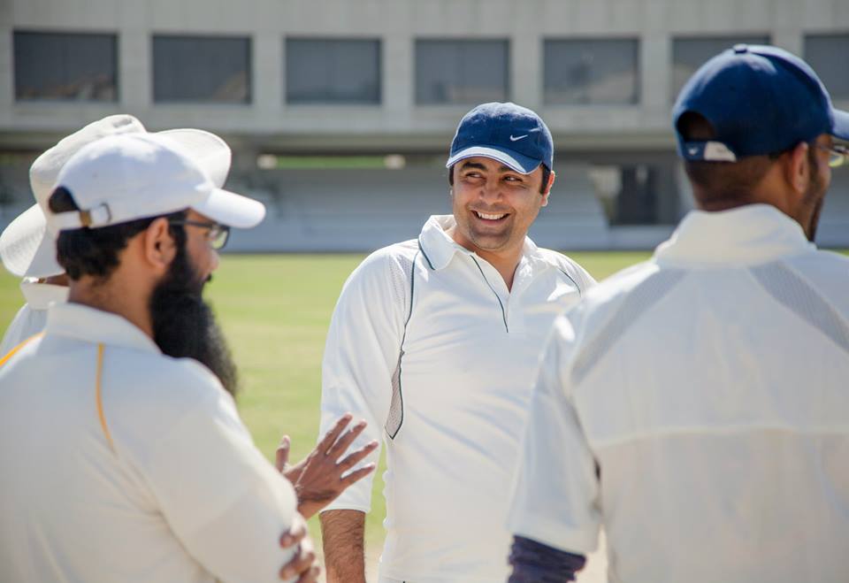 Asianvoiceforum's tweet photo. Excited for CricketingSeason in Karachi #OceanEleven #SikandarBakht #SouthEndClub #UBLSportsComplex @MansoorGeoNews http://t.co/DbIuoBkQjV”