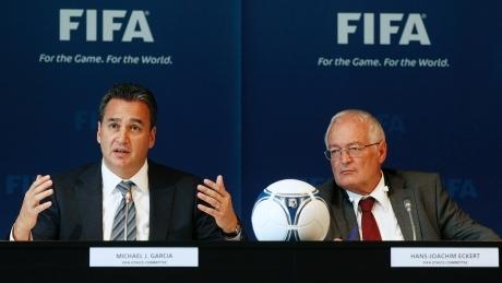 CBCNews's tweet photo. FIFA concludes no corruption in Qatar, Russia World Cup bidding http://t.co/Z2kOzmefp3 http://t.co/hlTfCPrct3
