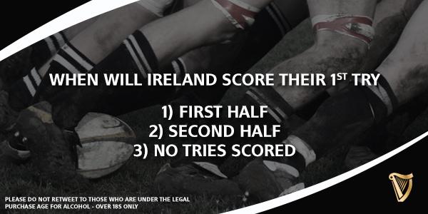Guinness_Global's tweet photo. Play #TryGuinness for a chance to WIN rugby tickets! To take part simply follow & RT one scenario from below #IRLvGEO http://t.co/8SpvwFTkg0