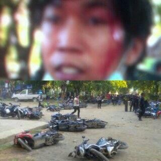 Cocokmi_'s tweet image. Polisi Masuk Kampus !!! sepertinya besok itu Jum'at Keramat. #SaveUNM